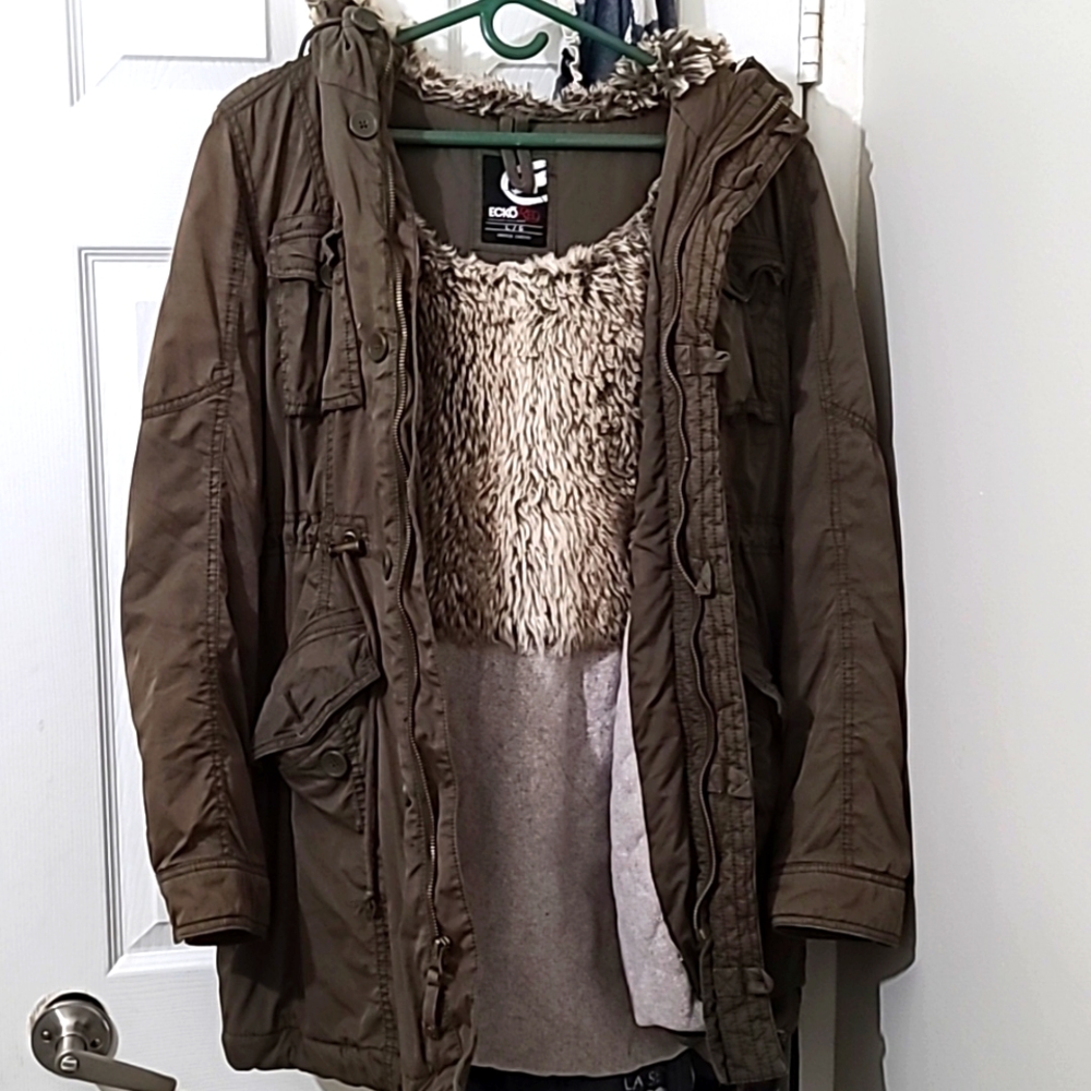 Winter jacket Eckno Red